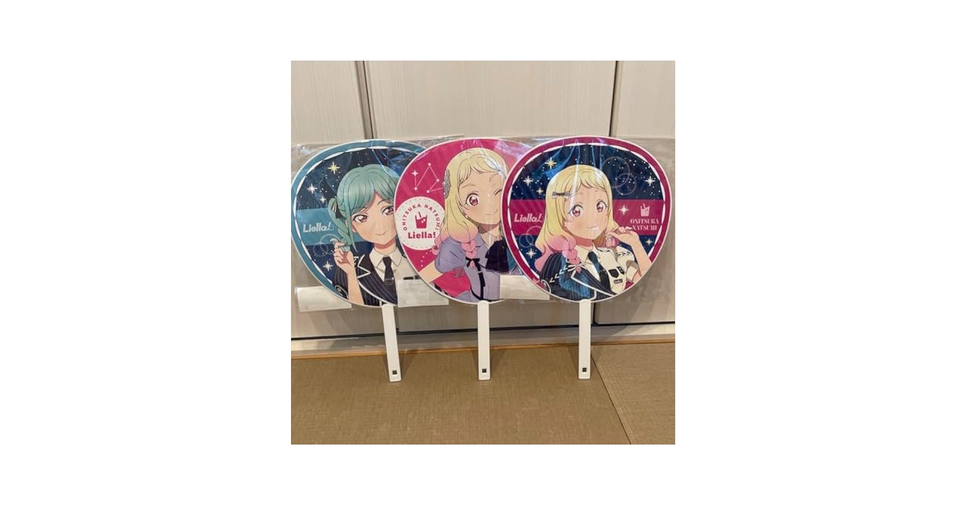 Liella 光るうちわ　鬼塚冬毬　ユニット Liella 光るうちわ 鬼塚冬毬 ユニット Connect the Stars